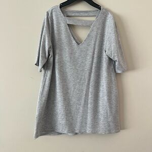 Coin  1804 gray top women’s size large